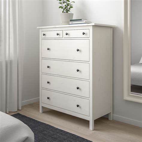 Add some warmth and elegance with a brown dresser from IKEA. . Ikea 6 drawer hemnes dresser